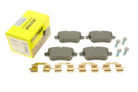 Колодки гальмівні (задні) MB A-class (W176)/B-class (W246) 11- (TRW) Q+ (opt-om) TEXTAR 2484803