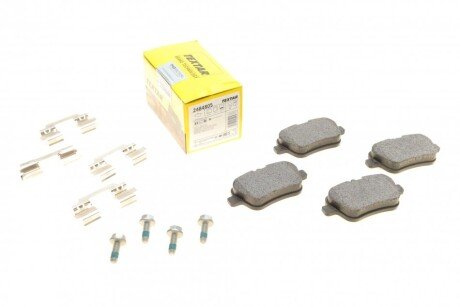 Колодки гальмівні (задні) MB A-class (W176) 13-18 (TRW) Q+ (для AMG) (opt-om) TEXTAR 2484805