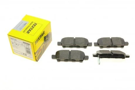 Колодки гальмивни (задни) Nissan Tiida/Teana/Murano 08-/Suzuki Grand Vitara 05- (105.6x39.4x13.8) UA63 TEXTAR 2487101