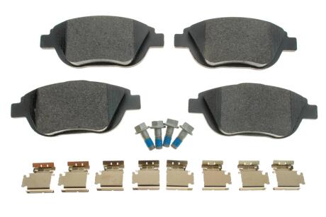 Колодки гальмівні (передні) Citroen С3 09- (Bosch) Q+ UA63 TEXTAR 2488301