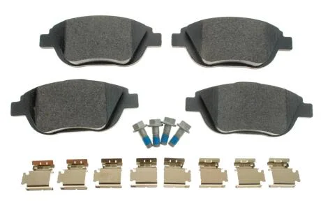 Колодки гальмивни (передни) Citroen С3 09- (Bosch) Q+ UA63 TEXTAR 2488301