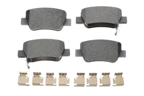 Колодки гальмивни (задни) Toyota Avensis 08- (Bosch) Q+ UA63 TEXTAR 2488501