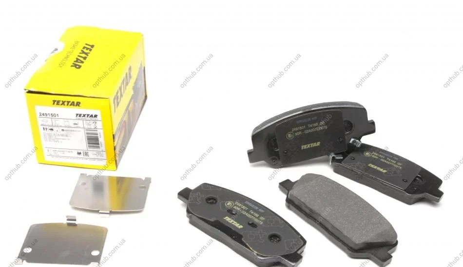 Колодки гальмівні (передні) Hyundai Veloster/I30/ Kia Ceed 11- (Sumitomo) Q+ UA63 TEXTAR 2491501 (фото 1)