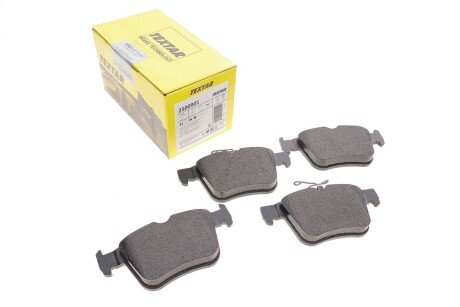 Колодки гальмівні (задні) VW Golf/Touran 1.0-2.0 TDI 12- (Teves) Q+ UA63 TEXTAR 2500901