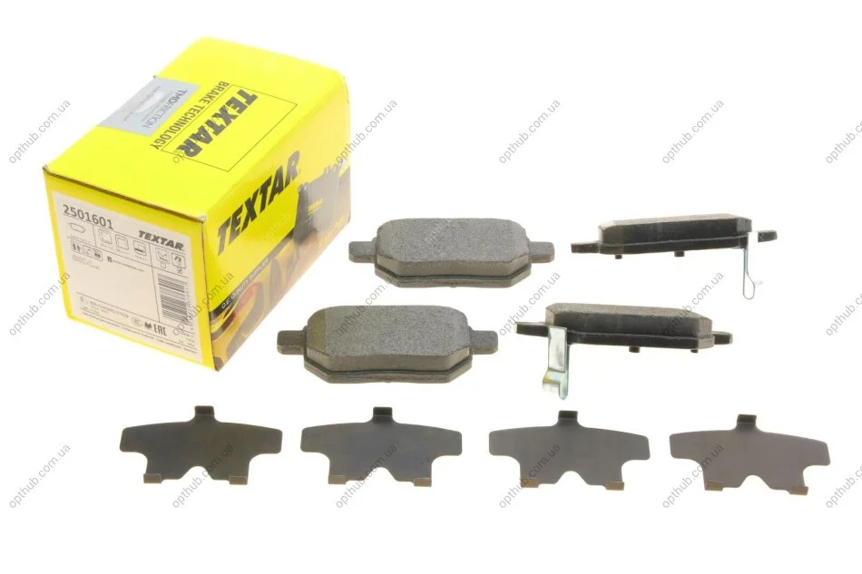 Колодки гальмивни (задни) Lexus CT/Toyota Prius/Yaris 08- UA63 TEXTAR 2501601 (фото 1)