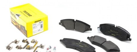 Колодки гальмівні (передні) Land Rover 2.0-5.0 4x4 06- (TRW) Q+ UA63 TEXTAR 2502201
