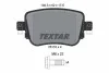 Колодки гальмівні (задні) Audi Q3/Skoda Octavia/Seat Leon/VW Sharan/Passat B7 12- (TRW) Q+ (opt-om) TEXTAR 2511003 (фото 2)