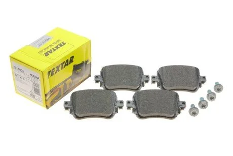 Колодки гальмівні (задні) Audi Q3/Skoda Octavia/Seat Leon/VW Sharan/Passat B7 12- (TRW) Q+ (opt-om) TEXTAR 2511003