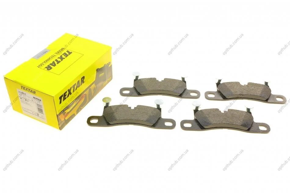 Колодки гальмивни (задни) Porsche Cayenne/Cayenne Coupe 17-/911/Boxster 14- (Brembo) UA63 TEXTAR 2514301 (фото 1)