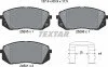 Колодки гальмивни (передни) Hyundai Tucson 04-/ I40 11-/ IX35 10-/ Kia Sportage 09- Q+ UA63 TEXTAR 2520501 (фото 8)