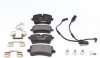 Колодки тормозные (задние) Audi A8 09-/A7 Sportback 13-18 (Lucas) Q+ (с датчиками L=300mm) UA63 TEXTAR 2521401 (фото 9)