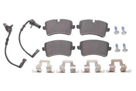 Колодки гальмівні (задні) Audi A6/A7 10- (Lucas;300mm) Q+ (з датчиком L=210mm) UA63 TEXTAR 2521402