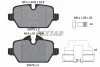Колодки гальмівні (задні) Mini Countryman (R60)/Paceman (R61) 10-16 (Lucas) Q+ UA63 TEXTAR 2547801 (фото 2)