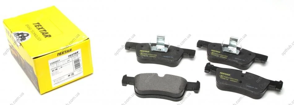 Колодки гальмівні (передні) BMW 1 (F20)/3 (F30)/4 (F32) 10- (CBI) Q+ UA63 TEXTAR 2550601 (фото 1)