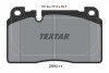 Колодки гальмівні (передні) Audi Q5 08- (Brembo) (opt-om) TEXTAR 2564305 (фото 2)