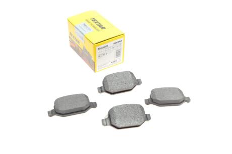Колодки гальмивни (задни) Fiat 500L 12- (TRW) Q+ UA63 TEXTAR 2565201