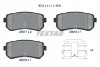 Колодки гальмивни (задни) Hyundai Creta/ix20/Sonata/Kia Ceed/Optima/Picanto 10- Q+ UA63 TEXTAR 2567701 (фото 2)