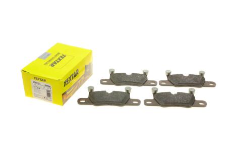 Колодки гальмівні (задні) Porsche 911 12-/Cayenne Coupe 19- (Brembo) (з балансиром) UA63 TEXTAR 2569101