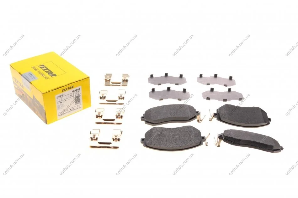 Колодки гальмівні (передні) Subaru Forester/Impreza/Legace V/Outback 10- (Tokico) UA63 TEXTAR 2576001 (фото 1)