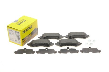 Колодки гальмивни (передни) Toyota Yaris 1.0-1.4 05- (Akebono) (opt-om) TEXTAR 2582301