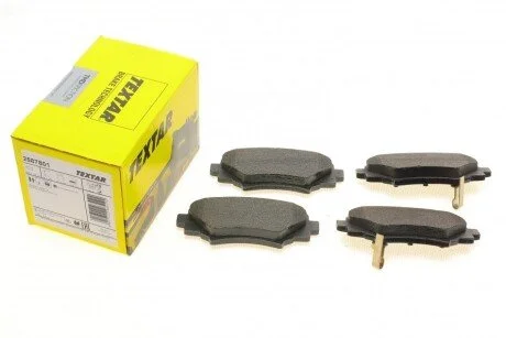 Колодки гальмивни (задни) Mazda 3 13- (101.5x44.5x13.8) UA63 TEXTAR 2587801