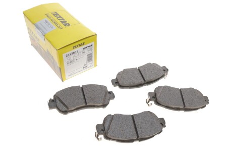 Колодки тормозные (передний) Mazda 2 1.5 14-(с датчиком) (opt-om) TEXTAR 2613801