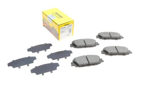 Колодки гальмівні (передні) Toyota Corolla/Yaris 18- (Advics) (opt-om) TEXTAR 2621701