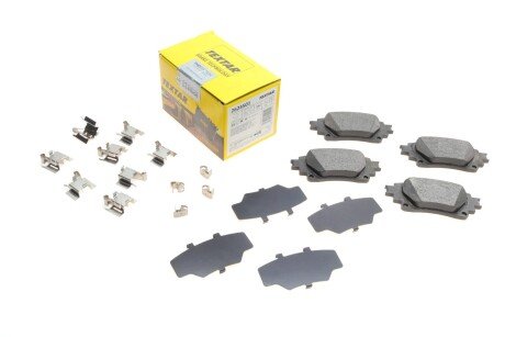 Колодки гальмівні (задні) Toyota Corolla 19-/ Yaris Cross 20- (Advics) (opt-om) TEXTAR 2624501