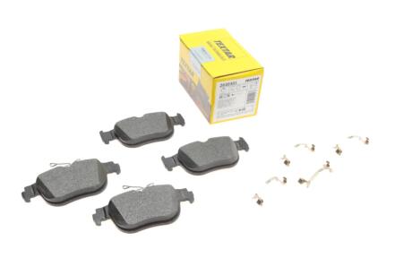 Колодки гальмівні (задні) Audi A3/VW Caddy V/Golf VIII/Skoda Octavia IV 20- (ATE) Q+ UA63 TEXTAR 2630301