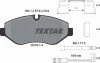 Комплект гальмівних колодок TEXTAR 2919202 (фото 2)