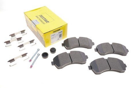 Колодки гальмівні (передні) MB Sprinter 509-515CDI/VW Crafter 50 06- (спарка) (Brembo) Q+ UA63 TEXTAR 2920002