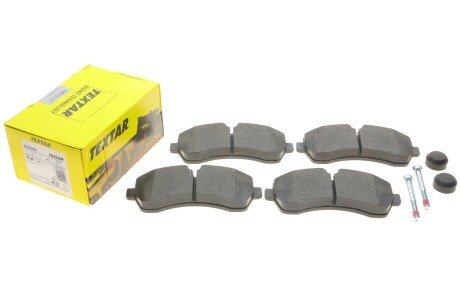 Колодки гальмівні (передні) MB Sprinter (W907/W910) 18- (Brembo) Q+ UA63 TEXTAR 2920006