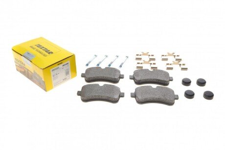 Колодки гальмівні (задні) Iveco Daily IV-VI 06- (Brembo) Q+ (opt-om) TEXTAR 2923201