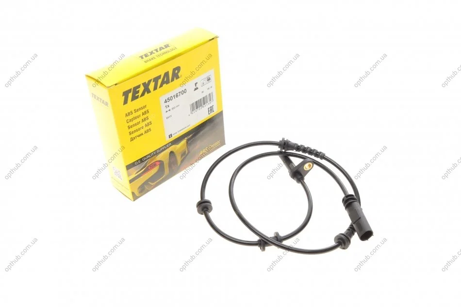 Датчик ABS (задній) BMW 7 (F01/F02/F03/F04) 3.0-6.0 08-15 (l=953mm) (opt-om) TEXTAR 45016700 (фото 1)
