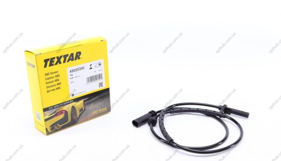 Датчик ABS (задній) BMW X5 (E70)/X6 (F16) 06- (opt-om) TEXTAR 45020300 (фото 1)