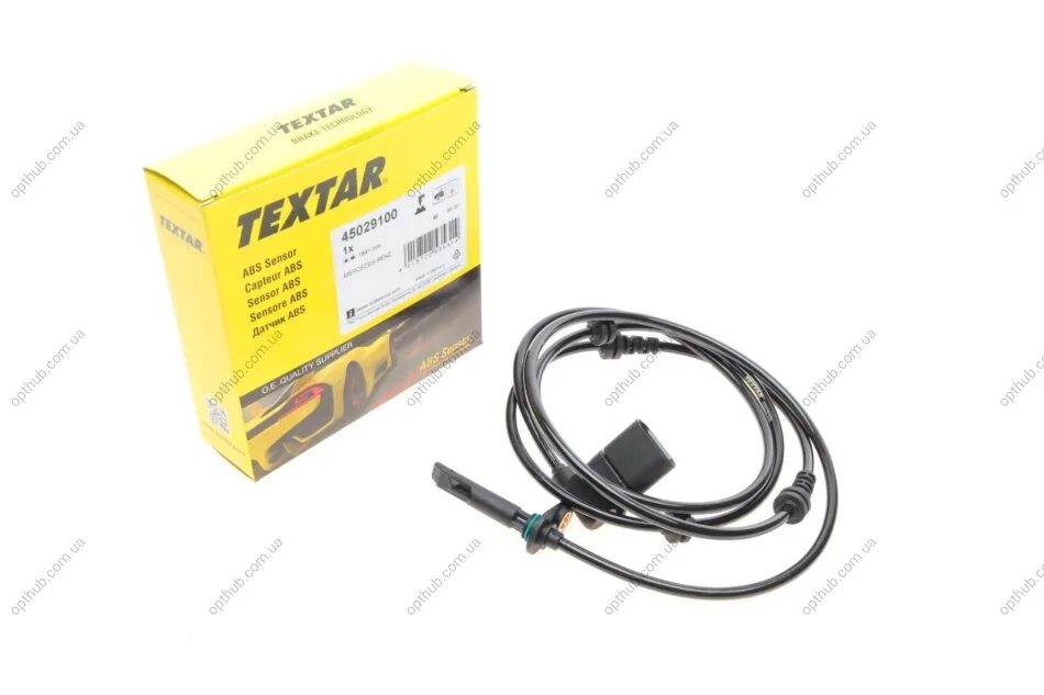 Датчик ABS (передний) (R) MB EQC (N293) 19-/GLC (X253/C253) 16- (L=1641mm) (opt-om) TEXTAR 45029100 (фото 1)