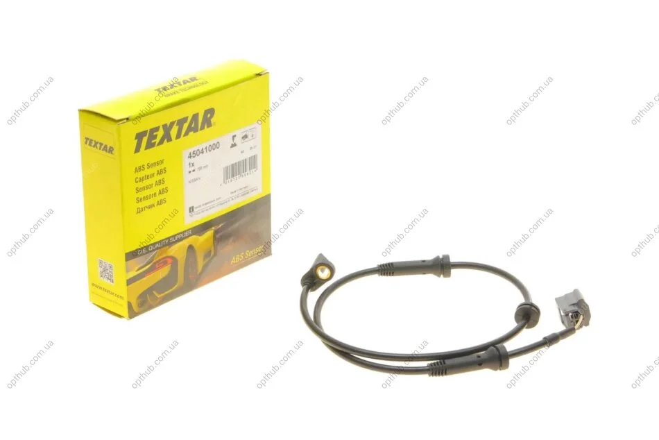 Датчик ABS (передній) Nissan Qashqai/X-trail 13-/Renault Kadjar/Koleos 15- (L=755mm) (opt-om) TEXTAR 45041000 (фото 1)