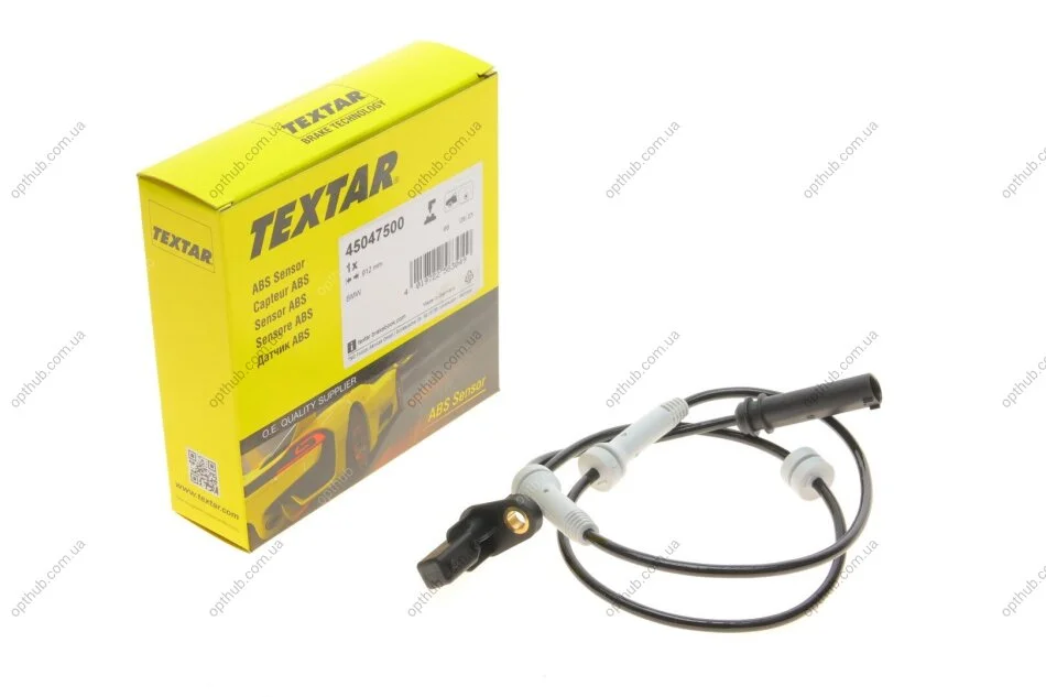 Датчик ABS (передній) BMW 5 (G30/G31)/7 (G11/G12) 15- B47/B48/B57/B58/N63 (opt-om) TEXTAR 45047500 (фото 1)