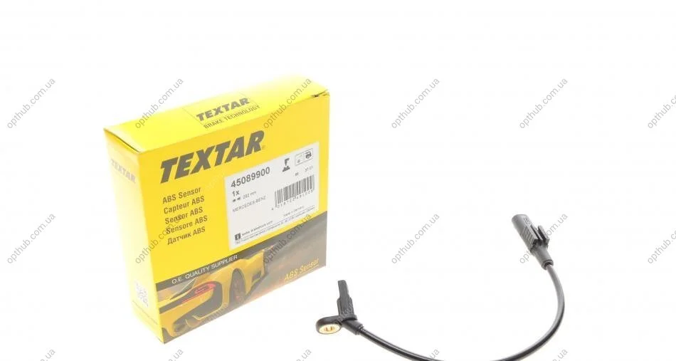 Датчик ABS (задний) MB M-class (W164)/GL-class (X164) 05-12 (L=292mm) (opt-om) TEXTAR 45089900 (фото 1)