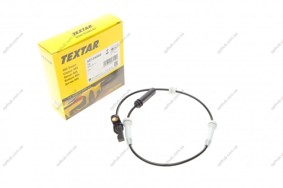 Датчик ABS (передній) BMW 3 Gran Turismo (F34)/4 Gran Coupe (F36) 13- (L=630mm) (opt-om) TEXTAR 45134500 (фото 1)