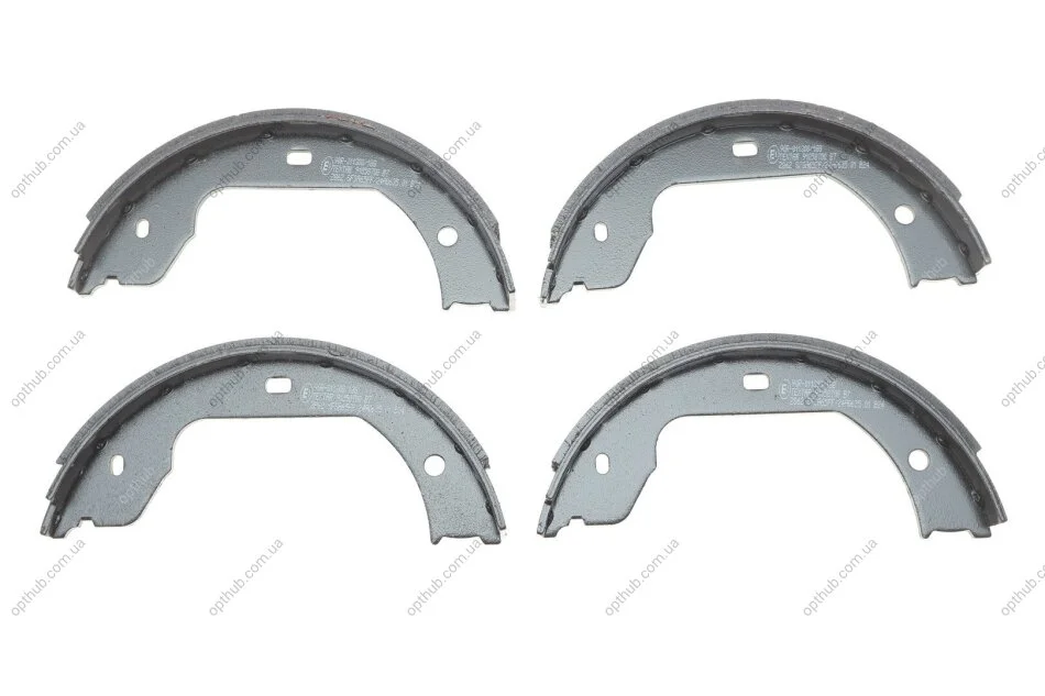 Колодки ручника VW T5 03- (185x30) (без пружини) UA63 TEXTAR 91058700 (фото 1)