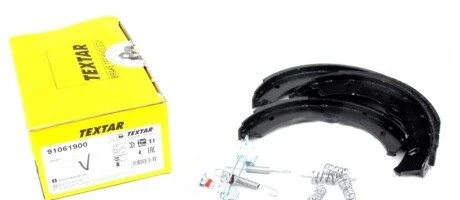 Колодки ручника MB Vito (W639) 03-(186x20) (с пружинками) UA63 TEXTAR 91061900