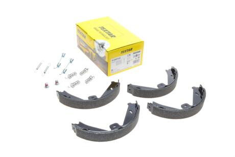 Комплект гальмівних колодок TEXTAR 91069100