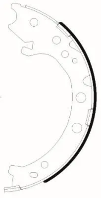 Гальмівна колодка ACURA RDX HONDA CR-V II, CR-V III, CR-V IV, CR-V V, ELYSION 1.5-3.5 09.01- TEXTAR 91083100 (фото 1)