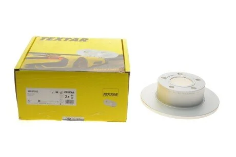 Диск гальмівний (задній) Skoda Superb/VW Passat (245x10mm) PRO UA63 TEXTAR 92057503