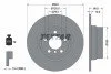 Диск гальмівний (задній) BMW X5 (E53) 3.0-4.4i 00-06 (324x12) PRO UA63 TEXTAR 92107403 (фото 6)