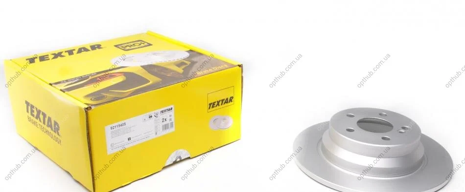 Диск гальмівний (задній) MB E-class (W211/W212/S211/S212) 02-09 (300x10) PRO+ UA63 TEXTAR 92115405 (фото 1)