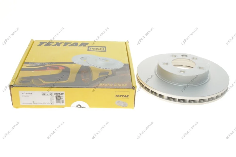 Диск гальмівний (передній) Porsche Cayenne/VW Touareg 02- (330x32) (R) PRO+ UA63 TEXTAR 92121605 (фото 1)