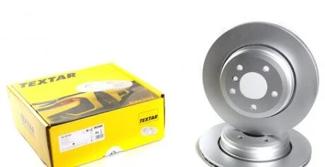 Диск гальмівний (задній) BMW 5 (E60)/5 (E61)/6 (E64) 03-12 (320x20) PRO UA63 TEXTAR 92122703