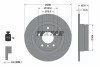 Диск гальмівний (задній) BMW 1 (E81/E87)/3 (E90/E92) 05-13 (296x10.5) PRO UA63 TEXTAR 92133103 (фото 1)